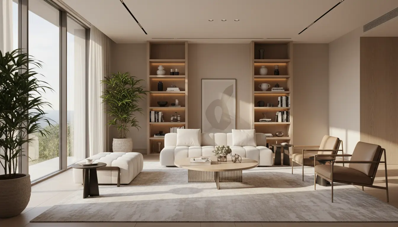 DecorAI AI Interior Design App transforming a modern living room